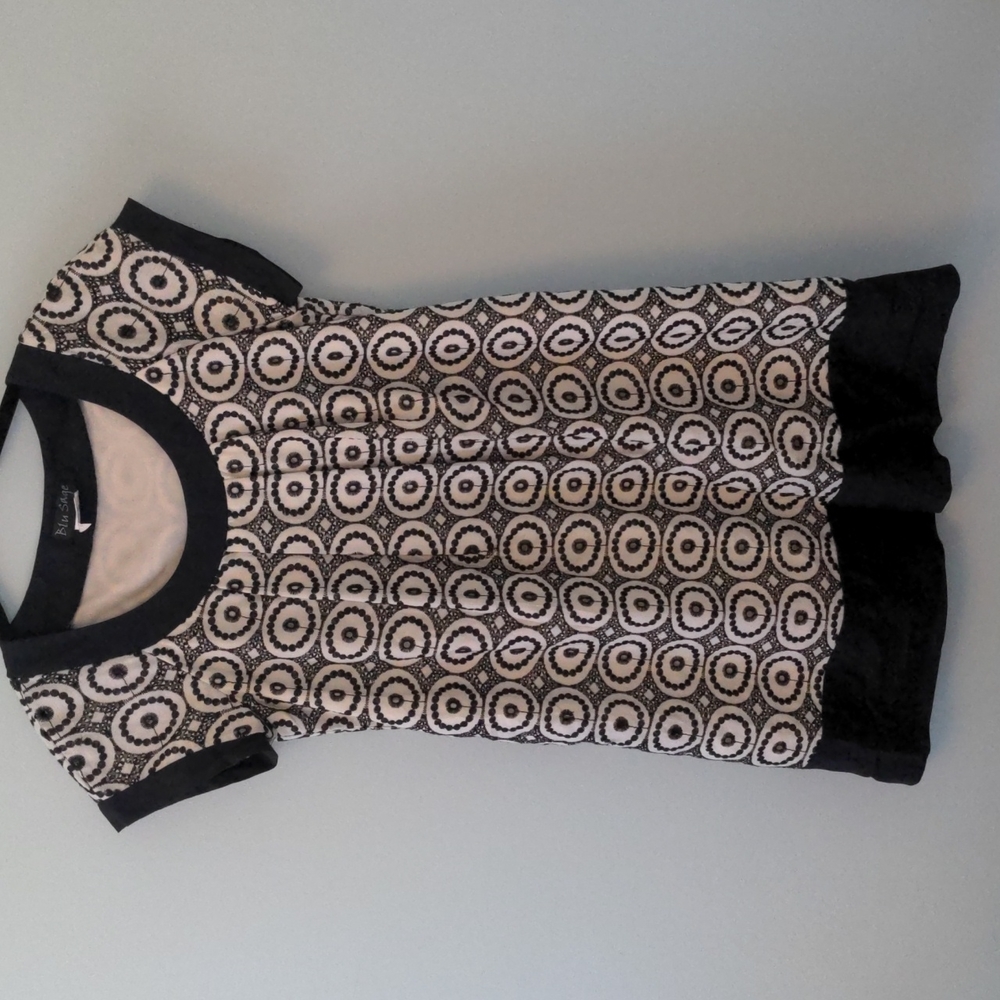 Blue Sage eyelet dress, size 4